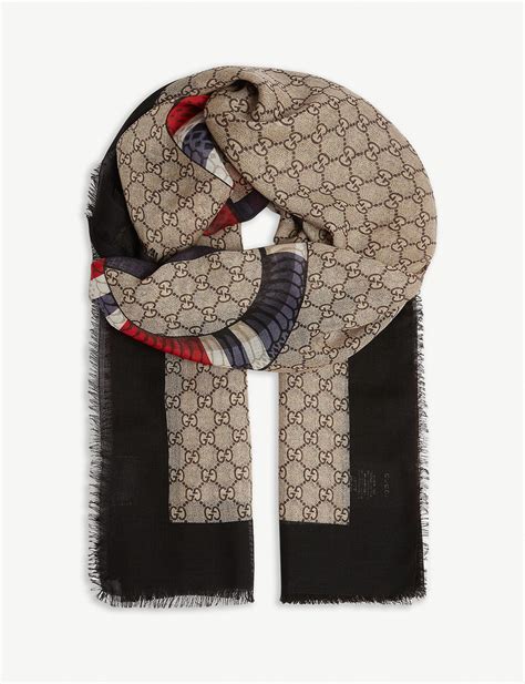 Gucci snake scarf men